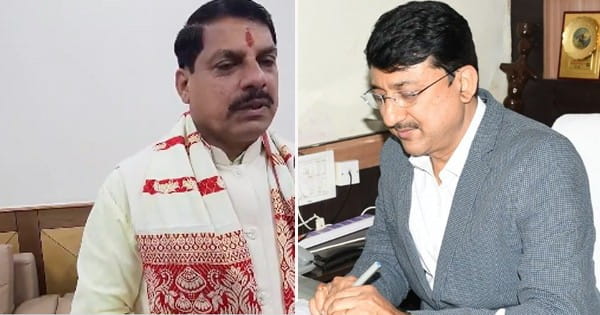 सीएम मोहन यादव का बड़ा एक्शन : ट्रक ड्राइवर से ‘औकात’ पूछने वाले शाजापुर कलेक्टर को हटाया, बोले- मैं खुद मजदूर का बेटा हूं, ऐसी भाषा उचित नहीं...