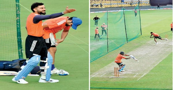 रोहित और विराट ने जमकर की प्रैक्टिस, सीरीज जीतने के इरादे से उतरेगा भारत