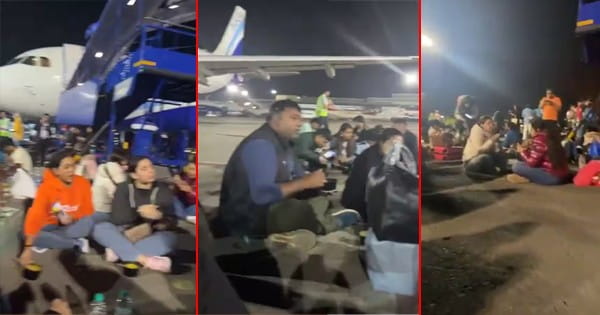IndiGo की बढ़ी मुश्किलें, MoCA ने इंडिगो और मुंबई एयरपोर्ट को भेजा नोटिस, यात्रियों ने रनवे पर बैठकर खाया था खाना
