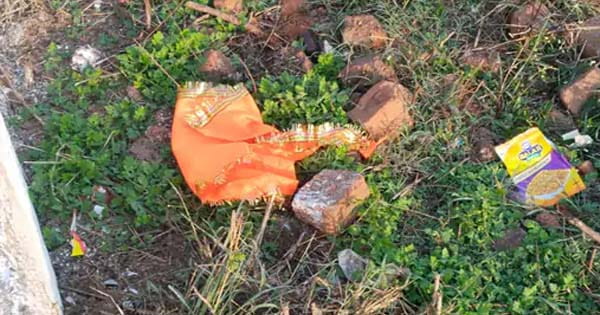 श्रीराम उत्सव में असामाजिक तत्वों का खलल, झाबुआ में मंदिर और घरों पर लगे झंडे जलाए, लोगों में आक्रोश