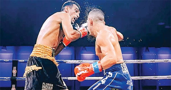गेरार्डो को हरा भारतीय मुक्केबाज मंदीप ने अमेरिका में इंटरकॉन्टिनेंटल खिताब जीता