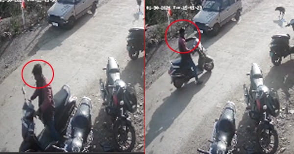 इंदौर : चाय का बहाना कर लाखों रुपए लेकर कर्मचारी फरार, गाड़ी की डिक्की में रखे थे रुपए, घटना सीसीटीवी में कैद