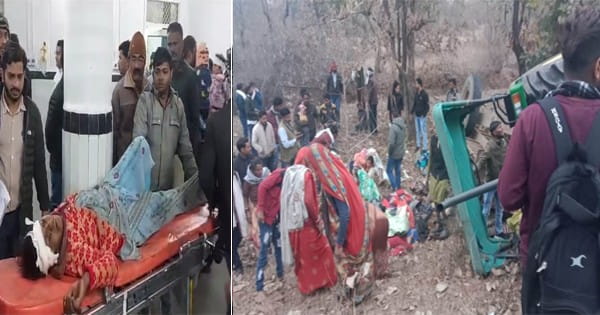 छतरपुर में दर्दनाक हादसा : राईपुरा घाटी में ट्रैक्टर-ट्रॉली पलटी, 3 की मौत; जटाशंकर महादेव के दर्शन करने जा रहे थे श्रद्धालु, CM मोहन यादव ने जताया दुख