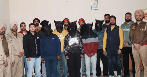 जालंधर पुलिस की कार्रवाई, लॉरेंस बिश्नोई गैंग के आठ सदस्य गिरफ्तार; तीन पिस्तौल, 10 कारतूस और वाहन बरामद