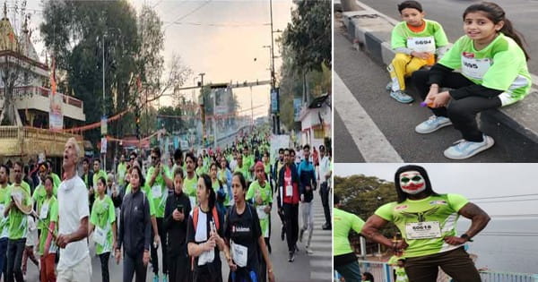 Pankh Marathon 2024 : फिटनेस आइकन मिलिंद सोमन के साथ सड़कों पर दौड़े हजारों लोग, बच्चों में भी दिखा उत्साह, जानें कितना है कैश प्राइज