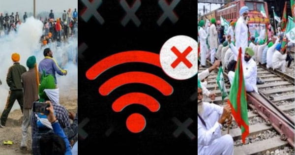 Farmers Protest : हरियाणा के बाद अब पंजाब के तीन जिलों में इंटरनेट सेवा बंद, गृह मंत्रालय ने जारी किए आदेश
