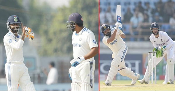 IND VS ENG 3rd Test : रोहित और जडेजा के शतकों से संभला भारत, सरफराज ने फिफ्टी के साथ किया टेस्ट करियर का आगाज