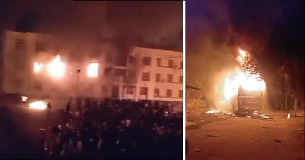 मणिपुर के चुराचांदपुर में हिंसा : भीड़ ने डीसी, एसपी दफ्तर जलाए; दो की मौत; 5 दिनों के लिए इंटरनेट बंद