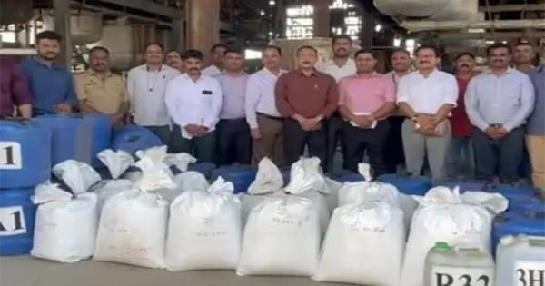 Meow Meow Drugs Case : दिल्ली-पुणे से 'म्याऊं-म्याऊं' ड्रग्स बरामद, दो दिन चली रेड में 1100 किग्रा. मेफेड्रोन ड्रग पकड़ाई; अब तक 5 आरोपी गिरफ्तार