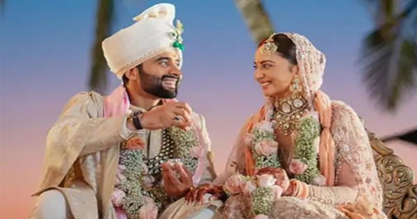 विवाह के बंधन में बंधे रकुल-जैकी, गोवा में रचाई शादी, कई सेलेब्स की मौजूदगी में हुईं रस्में, इंस्टाग्राम पर शेयर की तस्वीरें