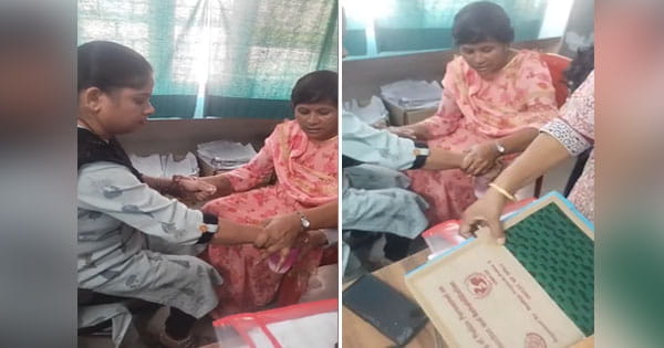 7 हजार की रिश्वत लेते रंगे हाथों पकड़ी गई महिला अधिकारी, प्रोत्साहन राशि निकालने के एवज में मांगी थी घूस; भोपाल लोकायुक्त पुलिस की कार्रवाई