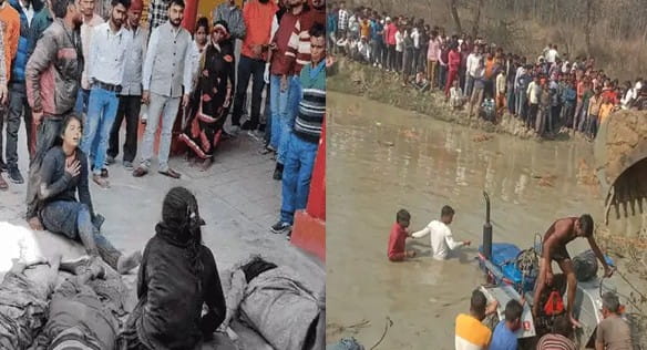 कासगंज में ‘काल’ बनकर आया शनिवार का दिन... ट्रैक्टर-ट्रॉली तालाब में पलटी, 54 डूबे; 24 की मौत, मरने वालों में महिलाएं और बच्चे शामिल