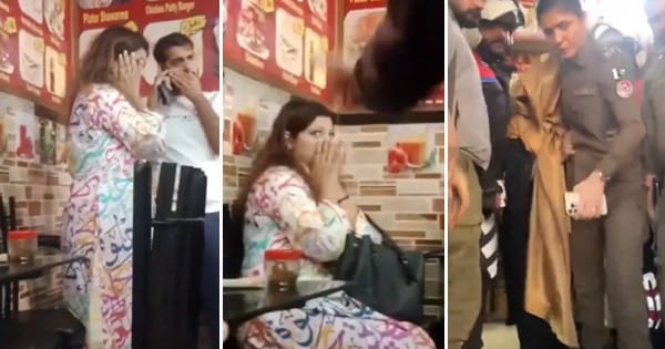 VIDEO : पाकिस्तान में महिला की 'ड्रेस' पर भड़क उठी भीड़, होटल में लोगों ने चारों ओर से घेरा; वायरल हो रहा वीडियो, जानें क्या है मामला