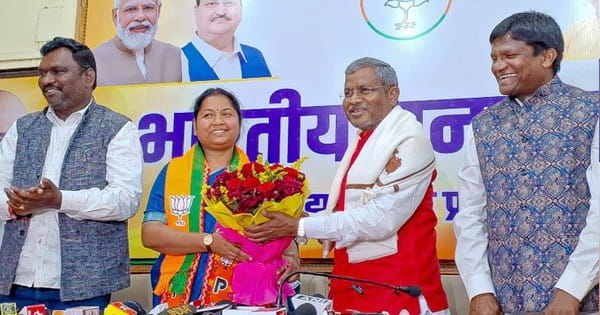 झारखंड में कांग्रेस को झटका, सांसद गीता कोड़ा बीजेपी में शामिल, पार्टी को लेकर दिया बड़ा बयान