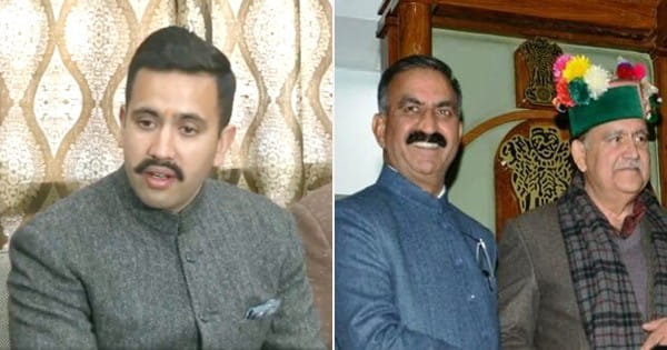 Himachal Political Crisis : विक्रमादित्य का मंत्री पद से इस्तीफा, स्पीकर ने BJP के 15 विधायकों को किया सस्पेंड