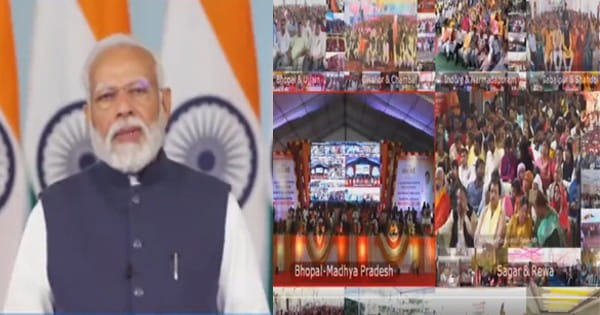 PM मोदी ने MP को दी 17000 करोड़ की सौगात, कई जिलों में साइबर तहसील का शुभारंभ; इन परियोजनाओं को दिखाई हरी झंडी