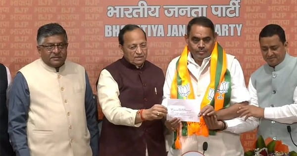 लोकसभा चुनाव से पहले कांग्रेस को एक और बड़ा झटका, वाराणसी से पूर्व सांसद डॉ. राजेश मिश्रा बीजेपी में हुए शामिल