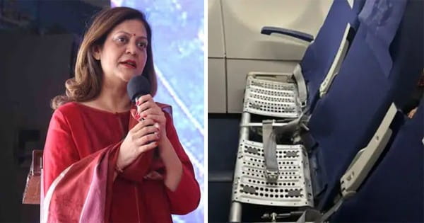 Flight Controversy : इंडिगो की फ्लाइट में बिना कुशन की सीट का फोटो हुआ वायरल, एअर इंडिया में क्रू मेंबर के साथ बदतमीजी करने वाली महिला यात्री को फ्लाइट से उतारा