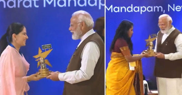 National Creators Award 2024 : जया किशोरी और मैथिली ठाकुर समेत कई युवा हस्तियों को PM मोदी ने किया नेशनल क्रिएटर्स अवार्ड से सम्मानित