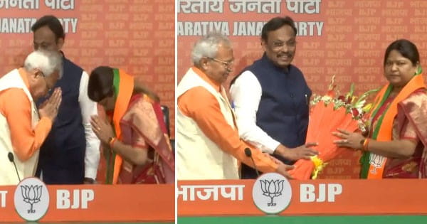 झारखंड में चुनाव से पहले JMM को बड़ा झटका, BJP में शामिल हुईं हेमंत सोरेन की भाभी; सीता सोरेन बोलीं- सभी 14 सीटों में कमल खिलेगा
