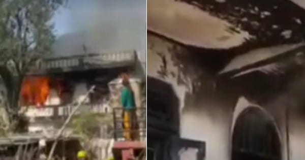 कुल्लू जिले के पिरडी गांव में एक मकान में लगी भीषण आग, 40 लाख से ज्यादा नुकसान