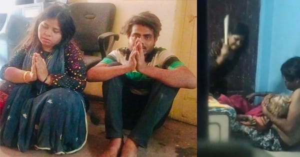 ये है सोशल मीडिया की ताकत : दादी को बेरहमी से मारने वाले दंपति का वीडियो वायरल होने के बाद पुलिस ने दबोचा, हिरासत में आते ही हाथ जोड़ गिड़गिड़ाने लगे पति-पत्नी