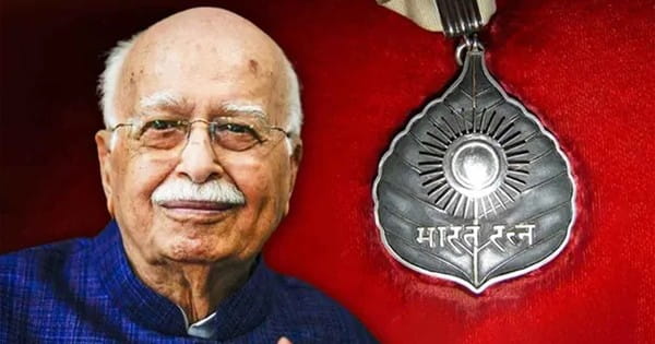 31 मार्च को भारत रत्न से सम्मानित होंगे लालकृष्ण आडवाणी, राष्ट्रपति घर जाकर देंगी सम्मान; स्वास्थ्य को देखते हुए लिया गया निर्णय, PM मोदी, अमित शाह भी रहेंगे मौजूद