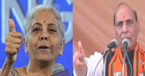 Lok Sabha Elections 2024 : BJP की मेनिफेस्टो कमेटी का ऐलान, राजनाथ सिंह बने अध्यक्ष; निर्मला सीतारमण होंगी संयोजक, देखें LIST