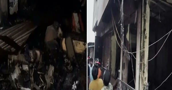 महाराष्ट्र : छत्रपति संभाजीनगर में कपड़े की दुकान में लगी आग, 7 लोगों की मौत; मृतकों में दो बच्चे भी शामिल, गहरी नींद में था परिवार