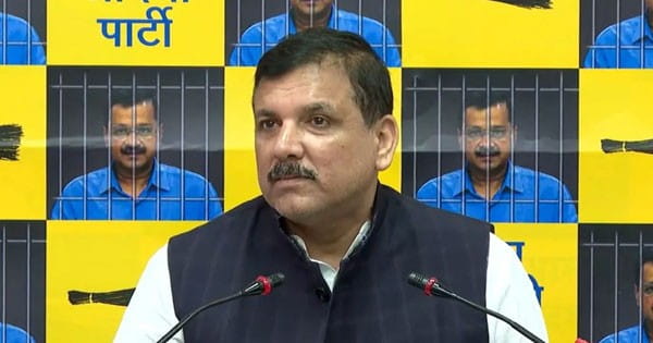 संजय सिंह का चौंकाने वाला दावा : कहा- BJP ने किया है शराब घोटाला, AAP के खिलाफ बयान देने वाला मंगूटा रेड्डी अब NDA से लड़ रहा चुनाव