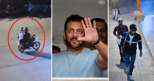 सलमान के घर फायरिंग अपडेट : CCTV में दिखे शूटर्स, तस्वीर भी आई सामने;  बाइक बरामद, जानें जांच में अब तक क्या आया सामने
