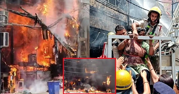 पटना के होटल में लगी भीषण आग : 6 लोगों की मौत, 20 से ज्यादा घायल; कई लोगों ने कूदकर बचाई जान