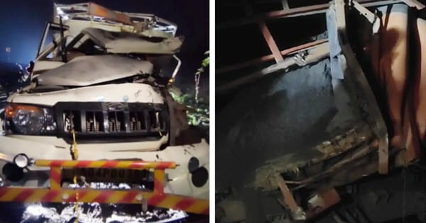 छत्तीसगढ़ में भीषण सड़क हादसा : खड़े ट्रक में जा घुसी पिकअप, 4 बच्चों समेत 9 लोगों की मौत; कई घायल