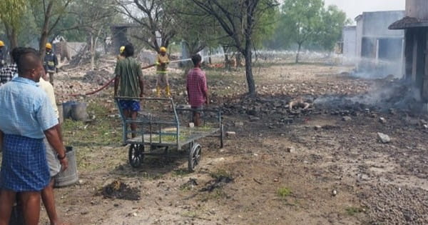 तमिलनाडु के शिवकाशी में पटाखा फैक्ट्री में विस्फोट, 5 महिलाओं सहित 7 की मौत; 10 घायल