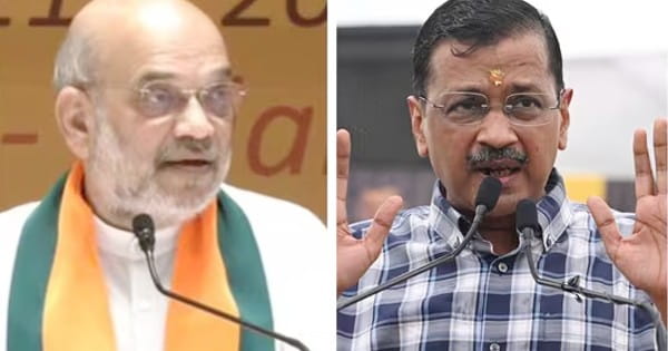 केजरीवाल के बयान पर अमित शाह का पलटवार, बोले- PM मोदी ही देश का नेतृत्व करते रहेंगे, 75 साल में रिटायरमेंट BJP के संविधान में नहीं...