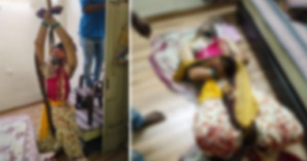 इंदौर : हत्या या आत्महत्या..! युवक की फांसी के फंदे पर लटकी मिली लाश, पहन रखी थी साड़ी, चूड़ी, बंधे हुए मिले मेंहदी लगे हाथ, आंख पर पट्टी और फर्श पर खून...