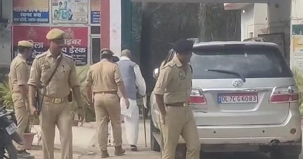Lok Sabha Election 2024 : पूर्व सांसद रेवती रमण हिरासत में, पुलिस से नोकझोंक करने पर कांग्रेस प्रत्याशी के पिता को ठाया