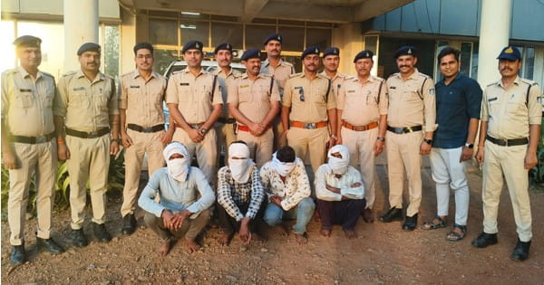 हनुमान मंदिर में हुई चोरी का 4 साल बाद खुलासा : एक टैटू से पकड़े गए चारों आरोपी, उम्मीद से छह गुना ज्यादा निकली चोरी