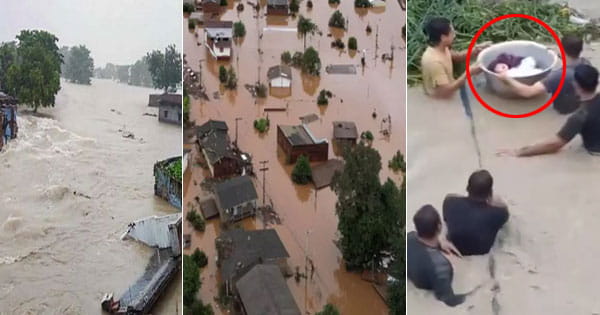 मणिपुर में बाढ़ से आई तबाही, कई इलाके जलमग्न, सैकड़ों लोग प्रभावित, 3 की मौत