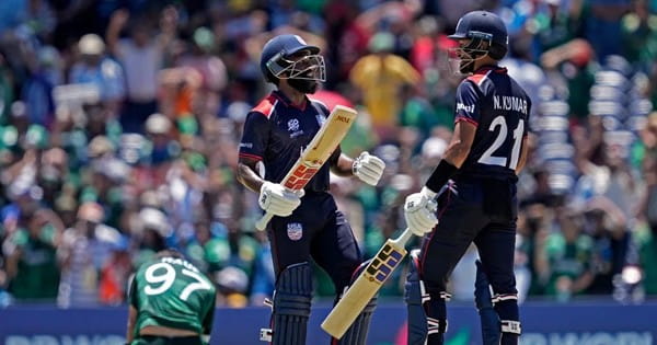 USA vs PAK T20 World Cup 2024 : वर्ल्ड कप में उलटफेर, सुपर ओवर में अमेरिका ने पाकिस्तान को हराया