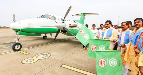 CM ने किया ‘पीएमश्री पर्यटन वायु सेवा' का शुभारंभ, हवाई सेवा से जुड़ेंगे MP के 8 शहर