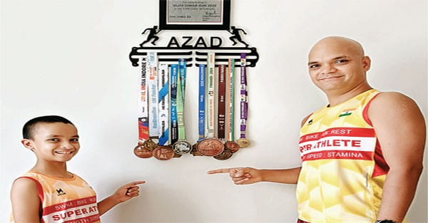 फादर्स ने बच्चों को बनाया अपना फिटनेस पार्टनर, अब पचमढ़ी मैराथन में दौड़ेंगे साथ