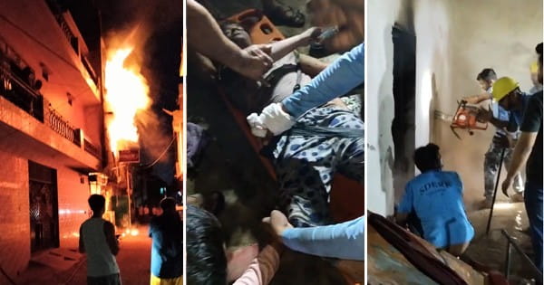 ग्वालियर : गहरी नींद में सो रहा था परिवार… अचानक तीन मंजिला मकान में लगी आग, पिता और दो बेटियां जिंदा जलीं