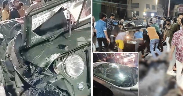 Bhopal News : एयरपोर्ट रोड पर 3 गाड़ियों की टक्कर, तीन की मौत; ओवरटेक करने के चक्कर हुआ हादसा