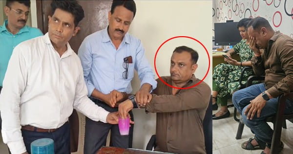 SEHORE NEWS : रेहटी में 15 हजार की रिश्वत लेते पटवारी सचिन यादव गिरफ्तार, तहसील कार्यालय में घूस लेते लोकायुक्त पुलिस ने पकड़ा