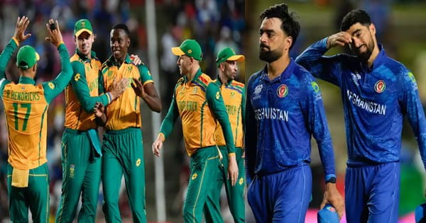 T20 World Cup 2024 : पहली बार फाइनल में पहुंची साउथ अफ्रीका, अफगानिस्तान का सपना टूटा