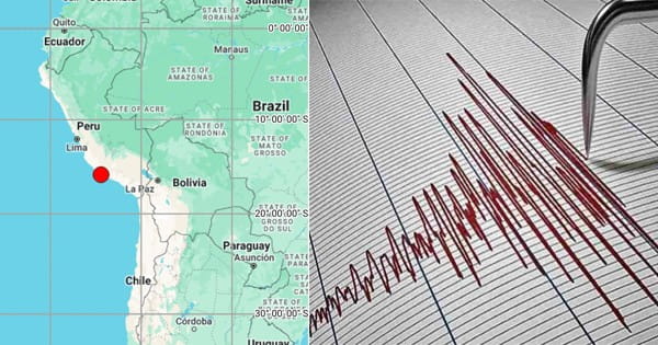 Earthquake in Peru : पेरू में 7.2 तीव्रता का तेज भूकंप, सुनामी का अलर्ट जारी