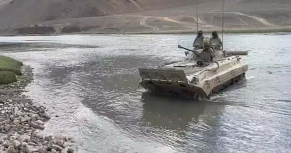 लद्दाख में बड़ा हादसा, टैंक अभ्यास के दौरान नदी का जलस्तर बढ़ा, JCO समेत 5 जवान शहीद