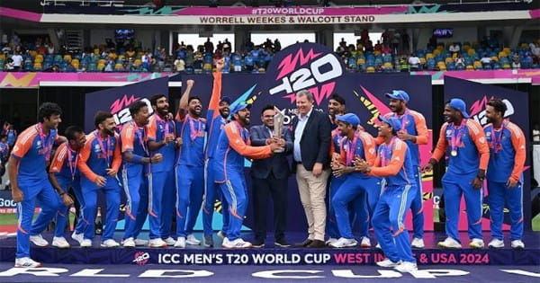 T20 WORLD CUP 2024: विश्व विजेता बनते ही भारतीय टीम पर पैसों की बारिश, BCCI देगा 125 करोड़ रुपए