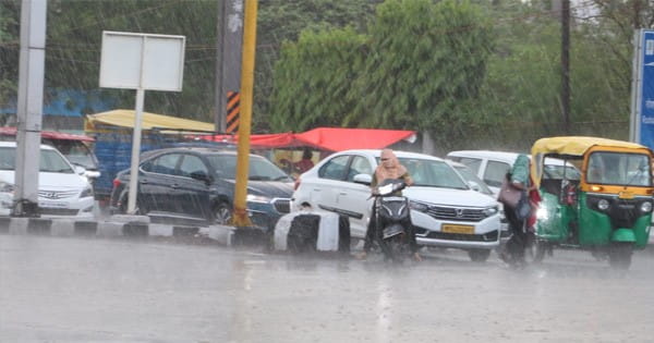 MP Weather Update : भोपाल समेत 30 से अधिक जिलों में बारिश का अलर्ट, ग्वालियर-चंबल में भारी बारिश